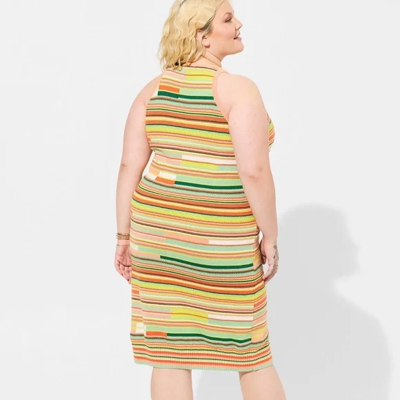 Torrid Mini Crochet Tank Dress NWT Size 2X - Picture 2 of 5